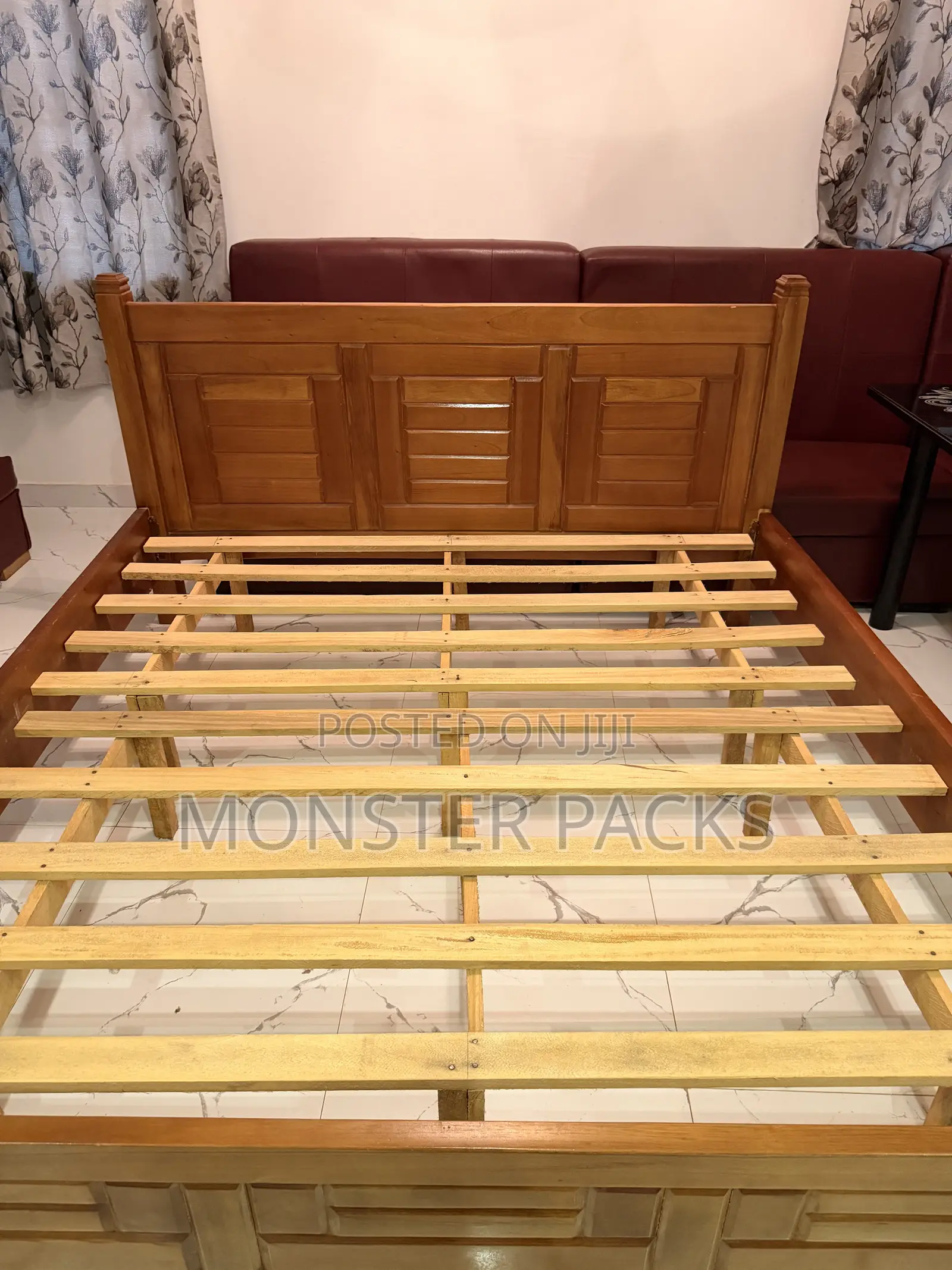 Queen Size Bed With Two Side Stands