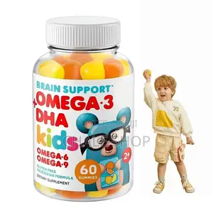 Dr. Moritz Kids Omega 3 DHA Gummies (60 Count) – Brain Focus Support