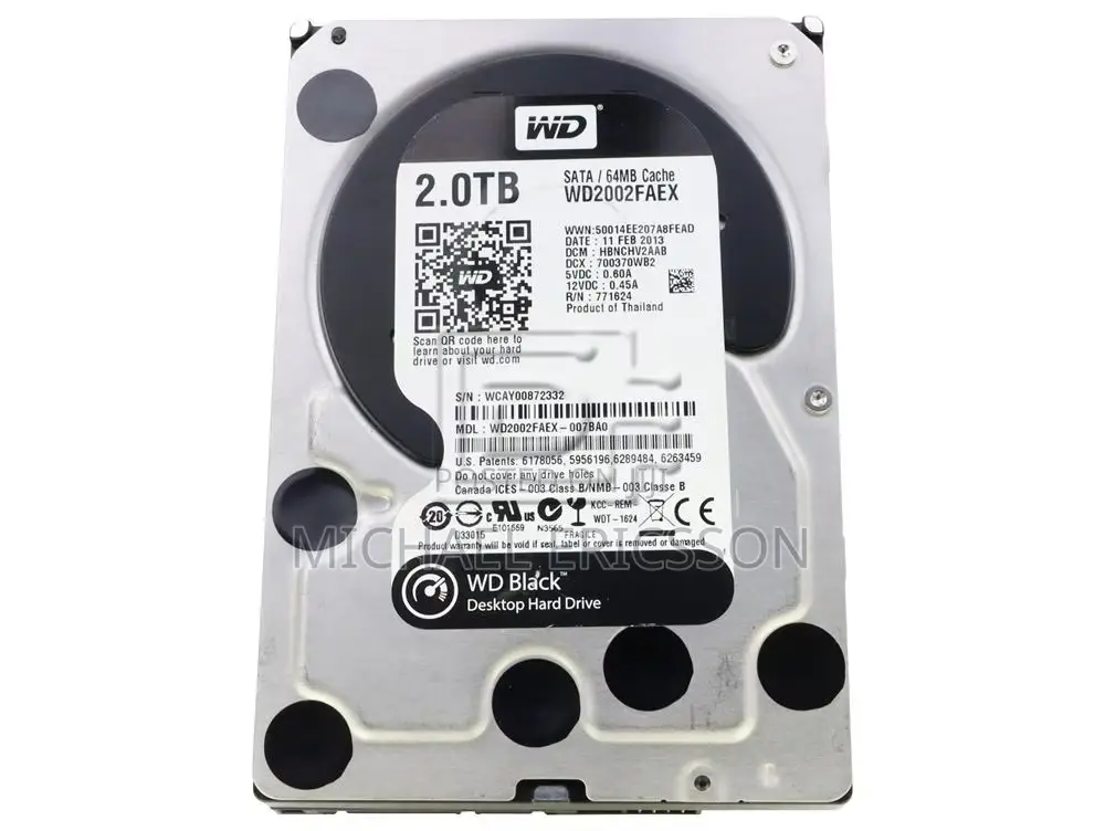 2TB WD Hard Drive