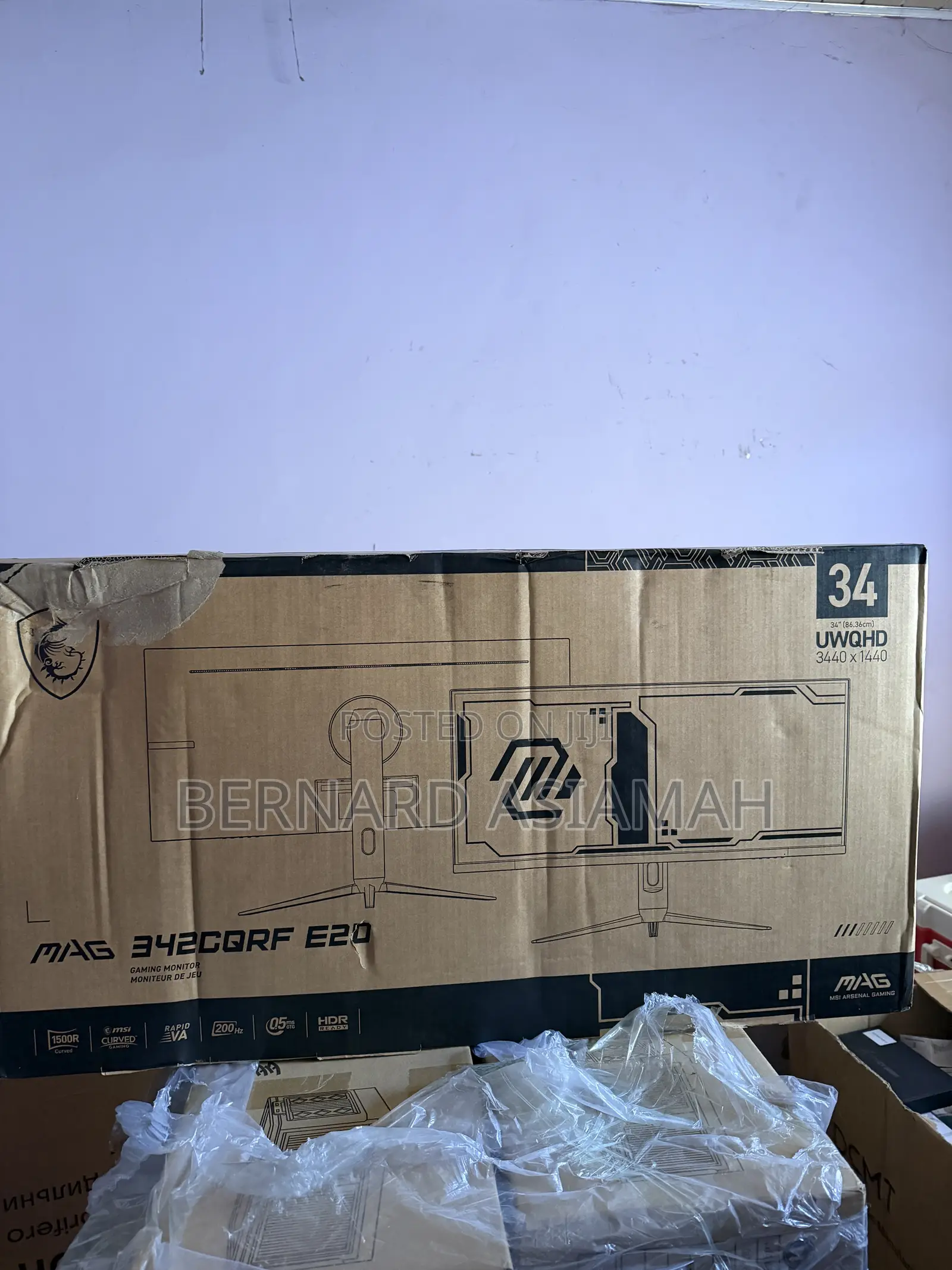 Msi Mag 342cqrf E2o
