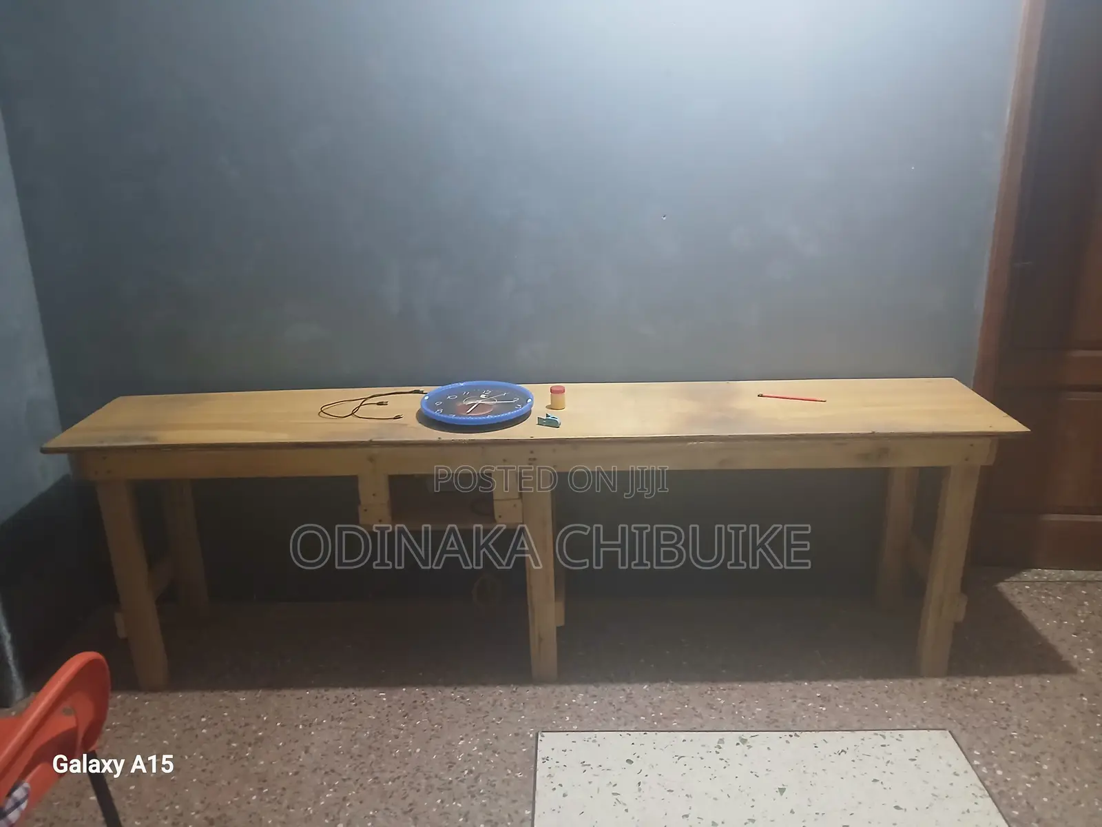 Wooden Table 3ft"9ft and 3ft"5ft