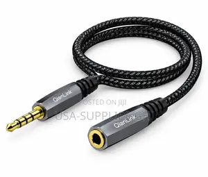 QianLink 3.5mm Audio Extension Cable 6.6ft M to F Aux Adapter From Usa
