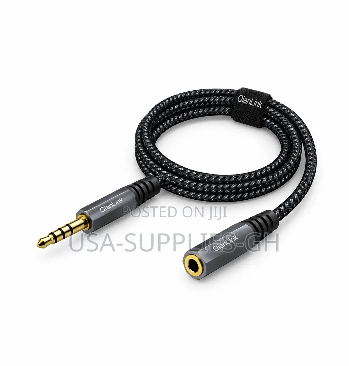 QianLink 3.5mm Audio Extension Cable 6.6ft M to F Aux Adapter From Usa