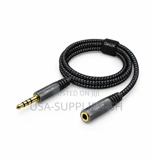 QianLink 3.5mm Audio Extension Cable 6.6ft M to F Aux Adapter From Usa