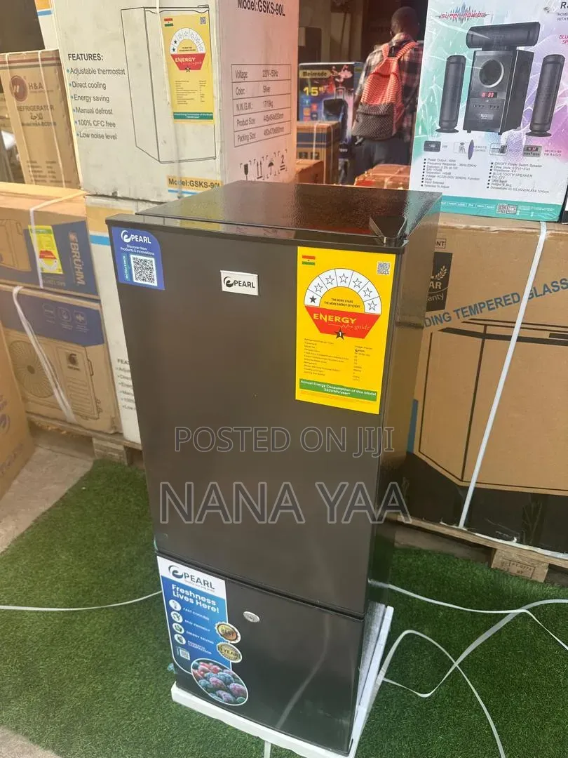 Pearl Quality Table Top Double Door Fridge 102 Litres