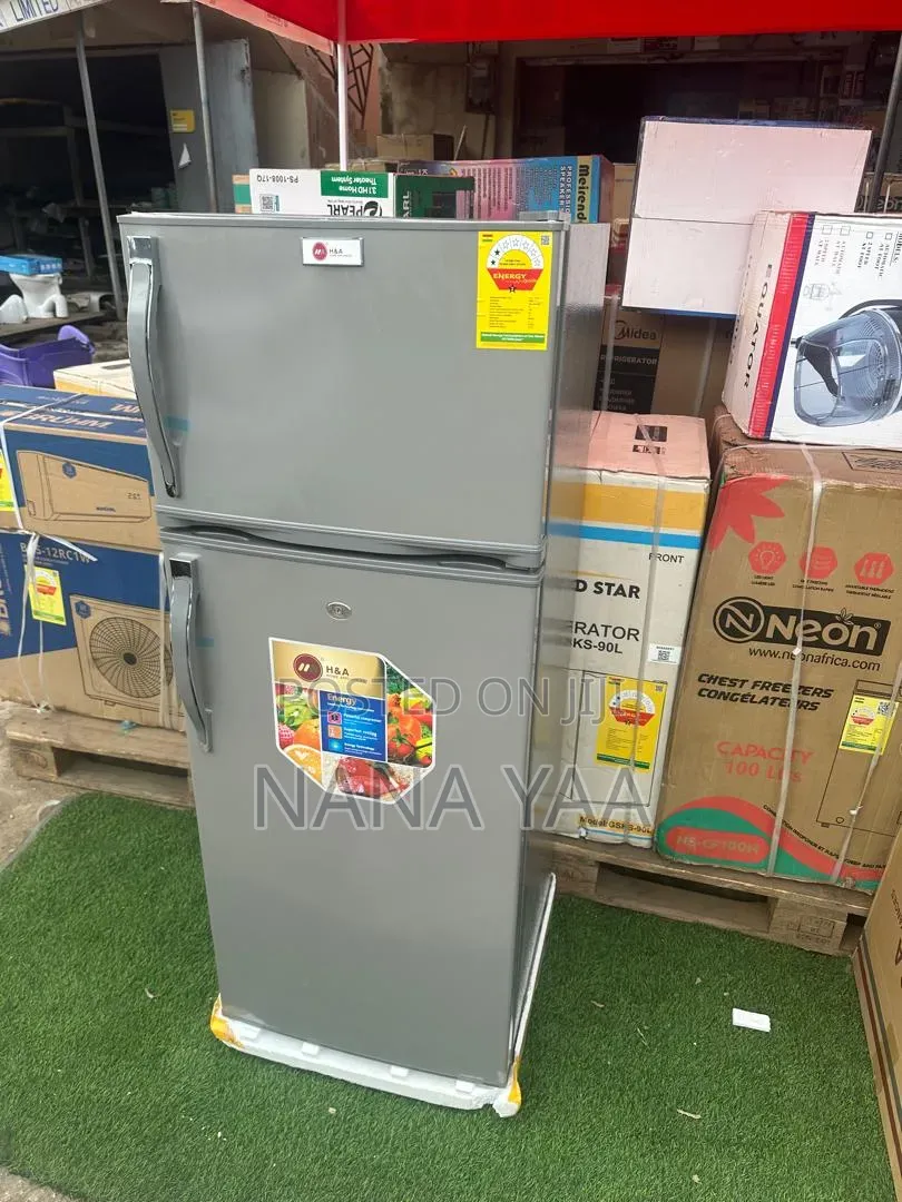 H a Quality Double Door Fridge 250 Litres