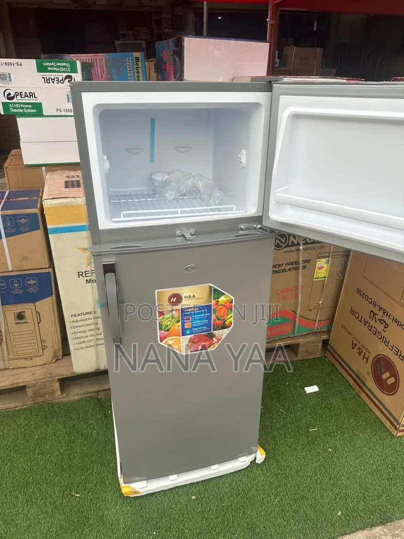 H a Quality Double Door Fridge 250 Litres