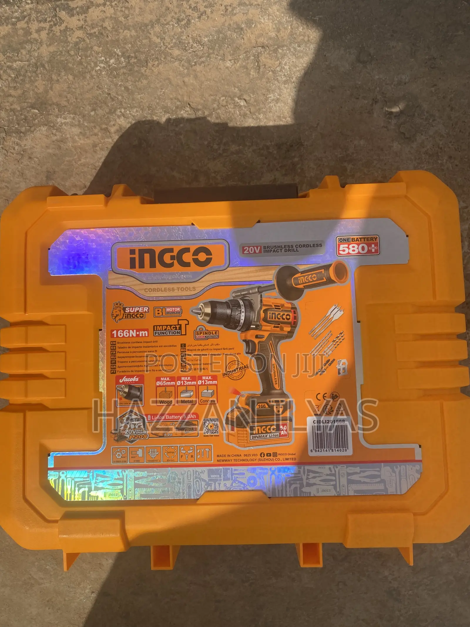 20v Brushless Cordless Impact Drill
