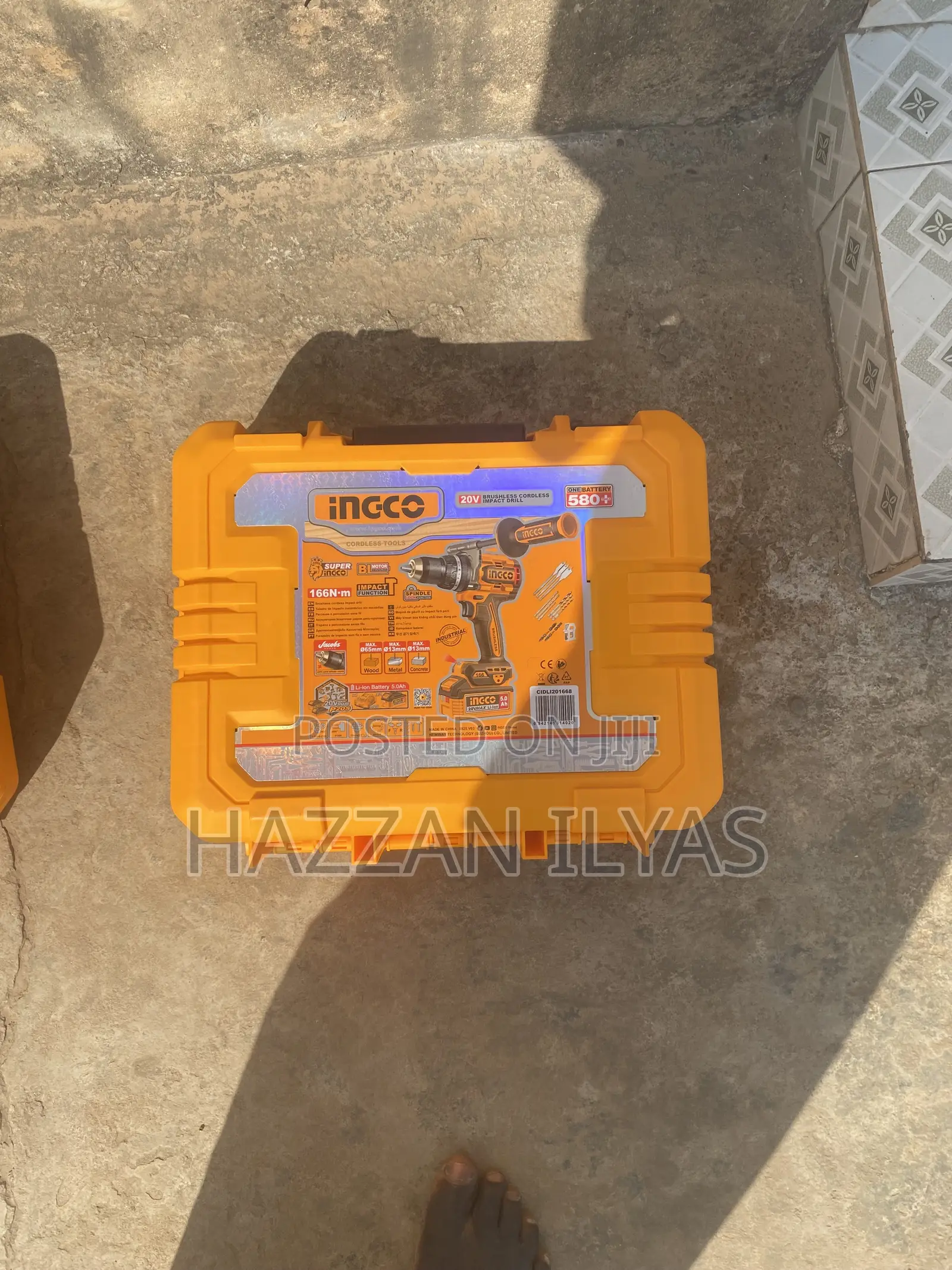 20v Brushless Cordless Impact Drill