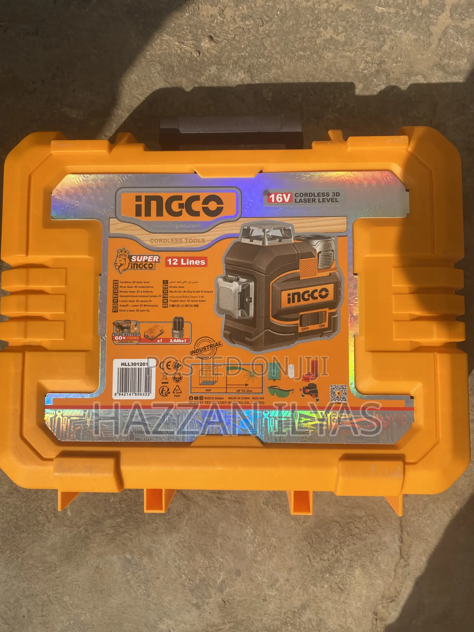 Ingco 3d Laser Level Green