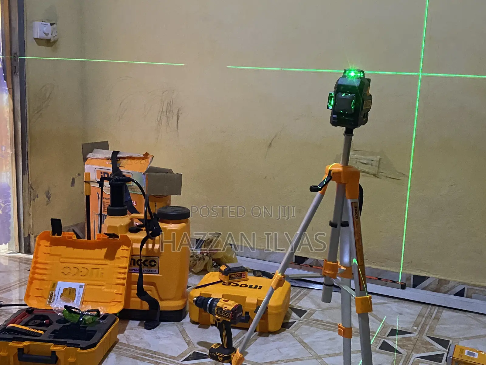 Ingco 3d Laser Level Green