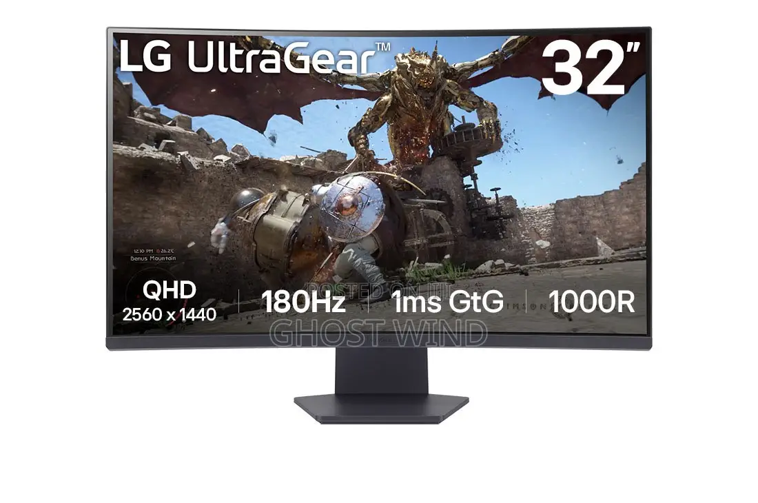 LG 32gs60qc-B Ultragear 32-Inch Curved