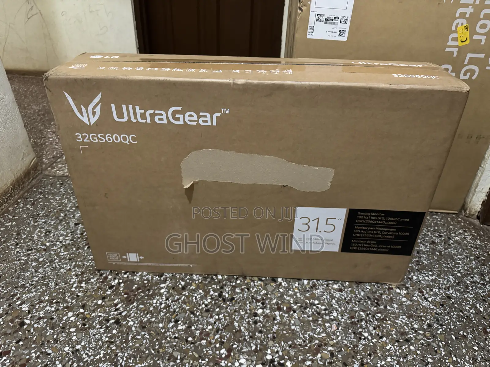 LG 32gs60qc-B Ultragear 32-Inch Curved