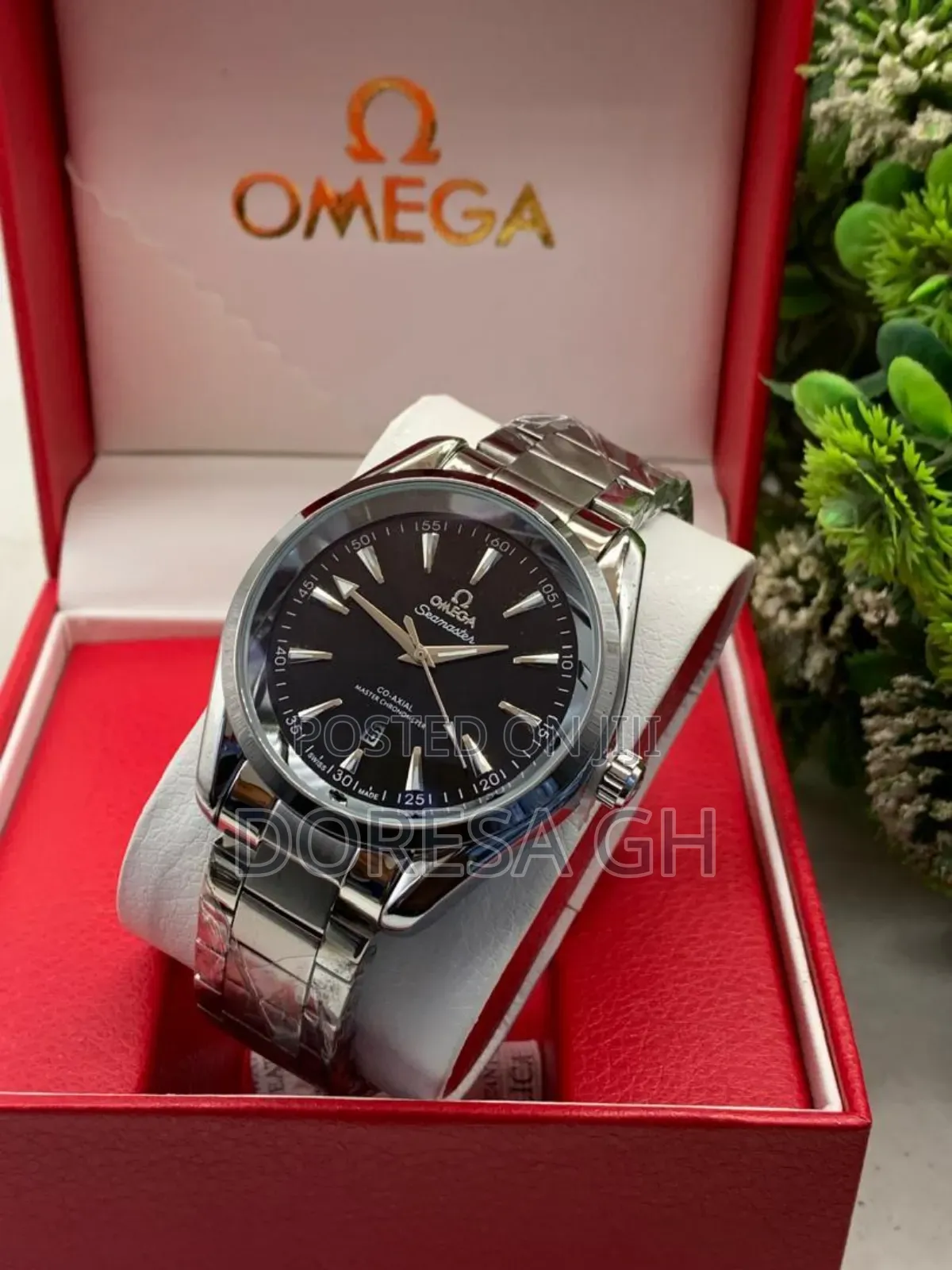 Omega Aqua Terra Men’s Stainless Steel Watch – Classic Wristwatch
