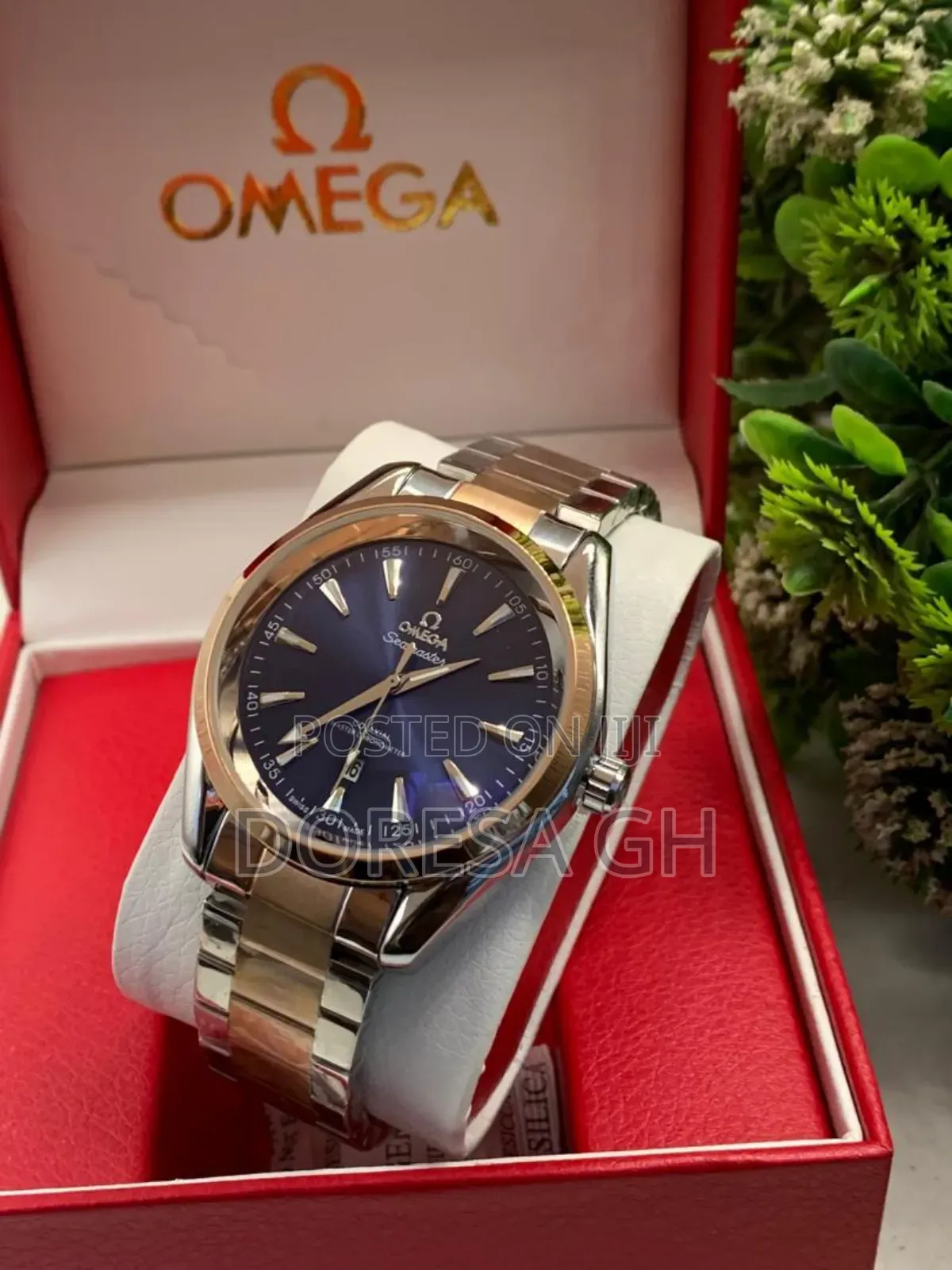 Omega Aqua Terra Men’s Stainless Steel Watch – Classic Wristwatch