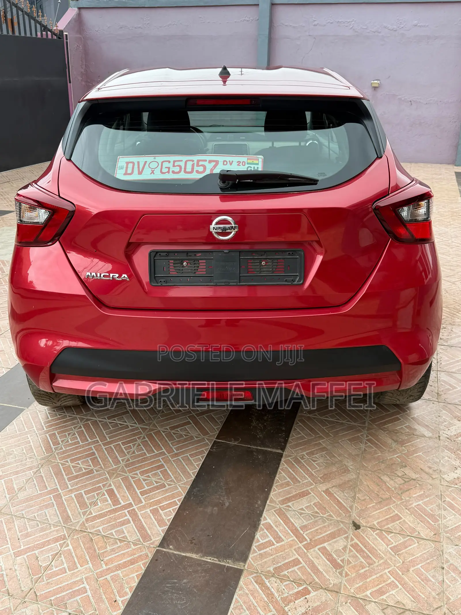 Nissan Micra 2021 Red