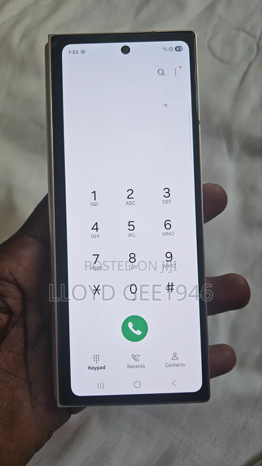 New Samsung W22 5G 512 GB Red
