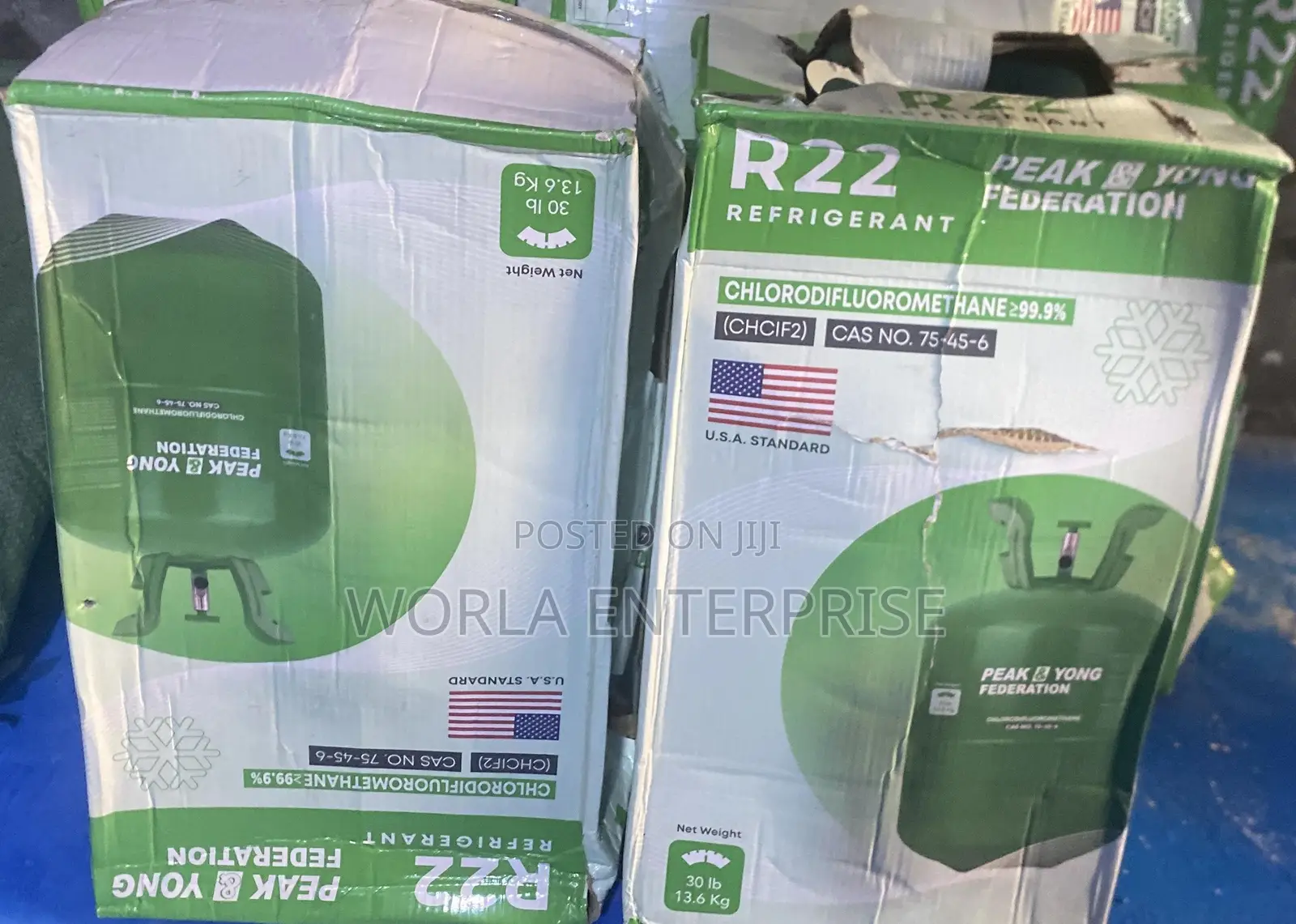 Fridge and AC Gas Cylinders