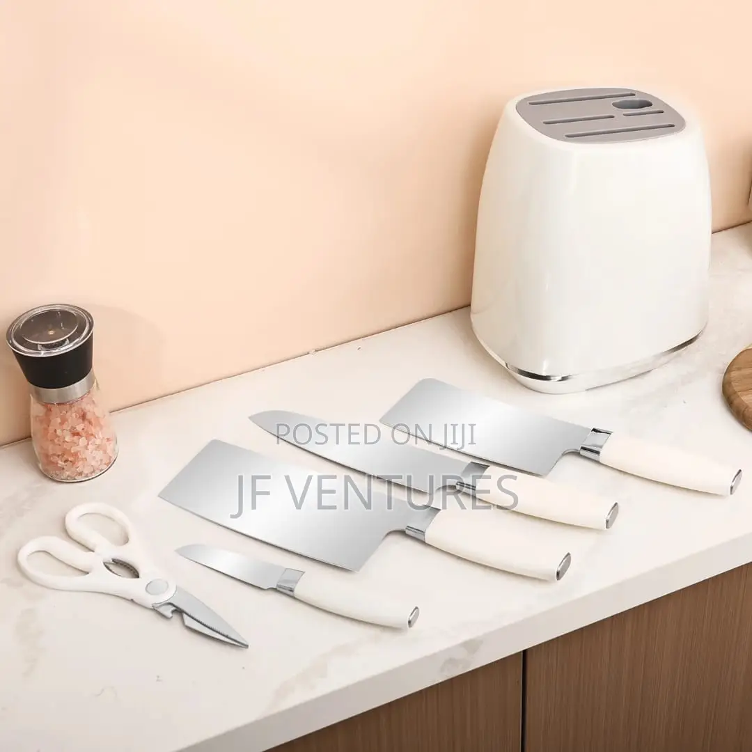 Professional Knife Set With a Holder