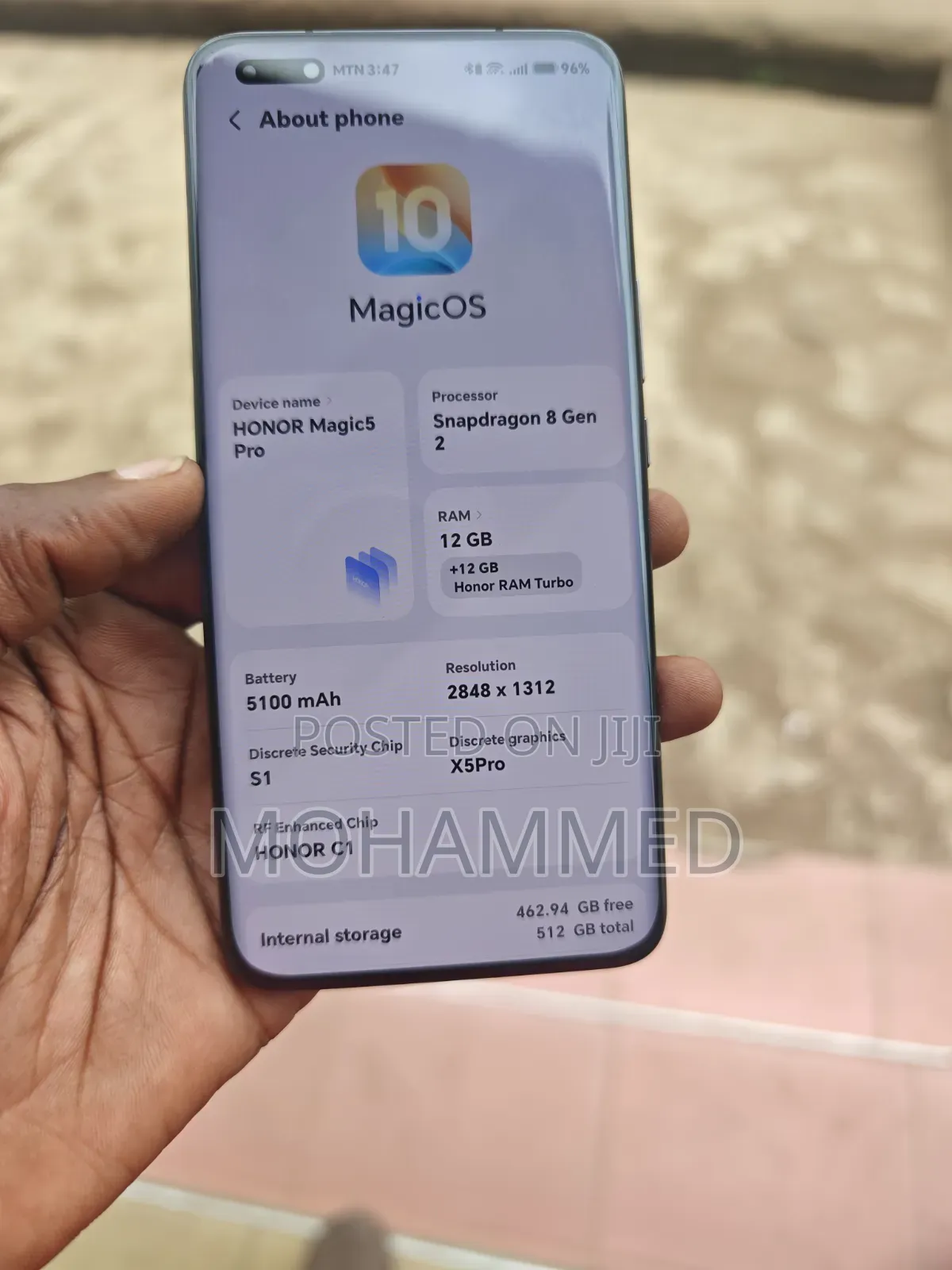 New Honor Magic5 Pro 512 GB Black