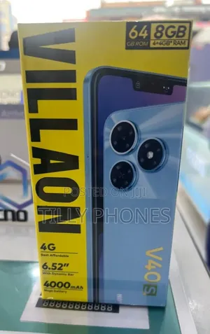 New Villaon V40s 64 GB Black