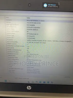Laptop HP ProBook 440 G5 16GB Intel Core i5 HDD+SSD 256GB