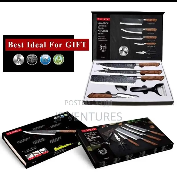 Non-Stick Coated Knife Set
