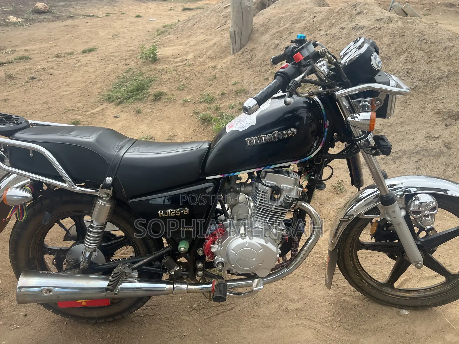 Haojue HJ125-8K 2026 Black