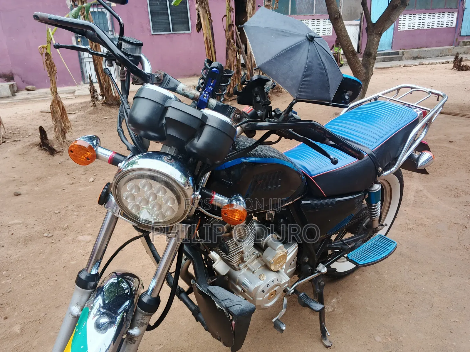 Haojue HJ125-8K 2022 Black