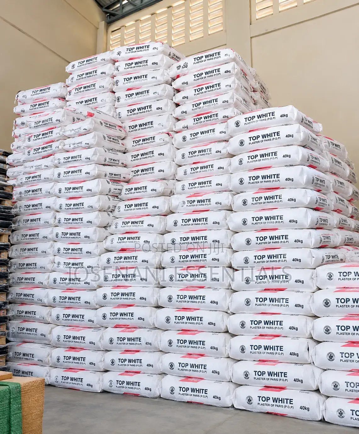 Top White POP Cement 40kg | Plaster of Paris
