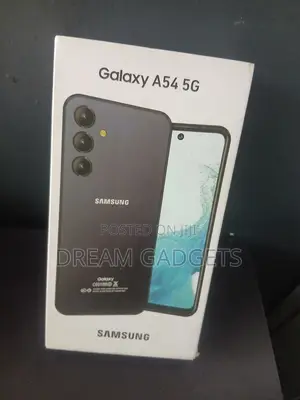 New Samsung Galaxy A54 5G 256 GB Black