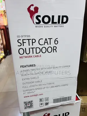 Solid SFTP Cat6 Outdoor