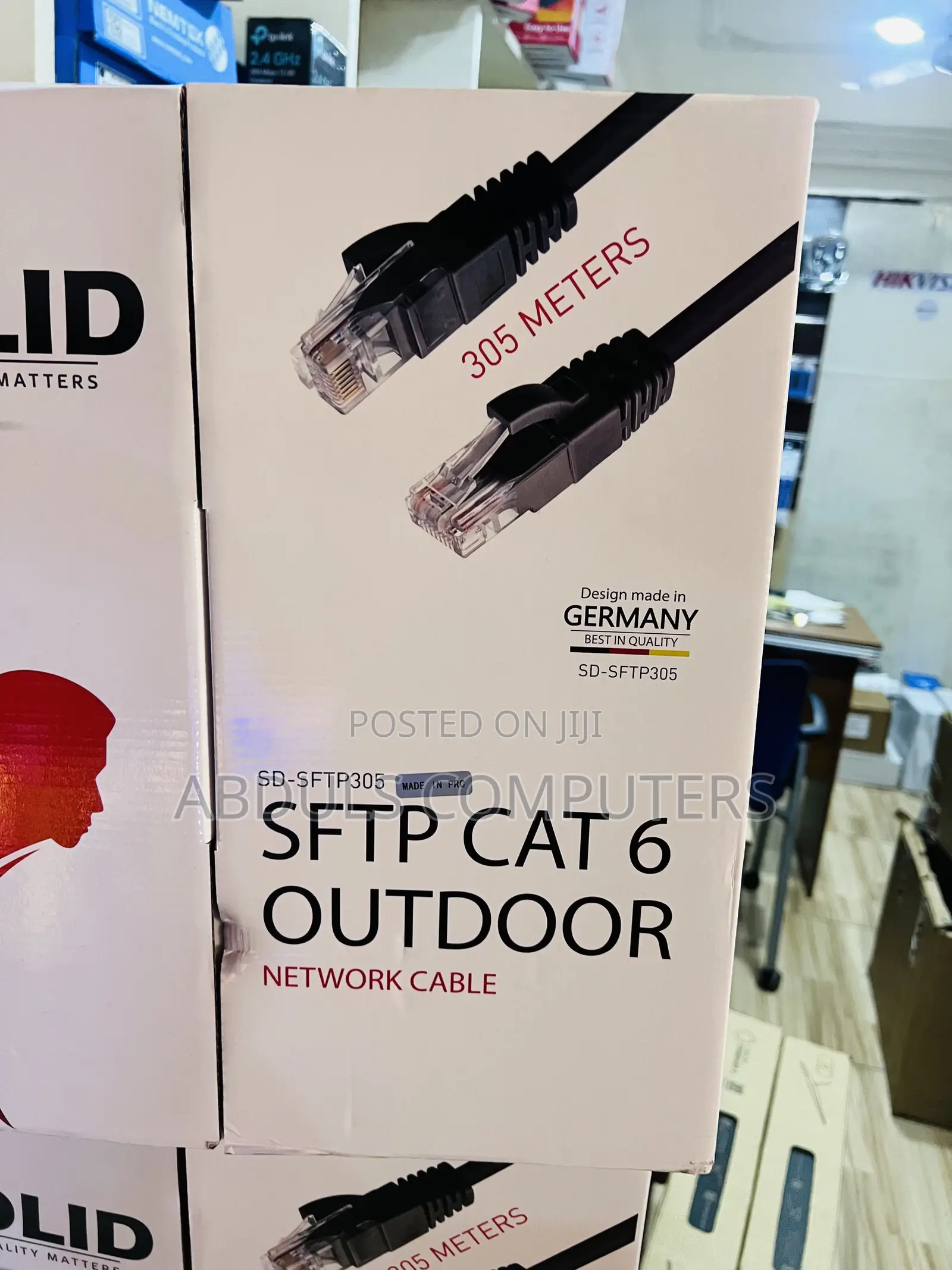 Solid SFTP Cat6 Outdoor