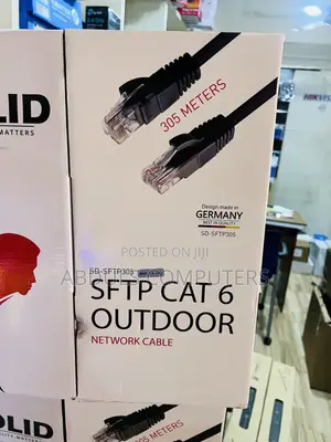 Solid SFTP Cat6 Outdoor
