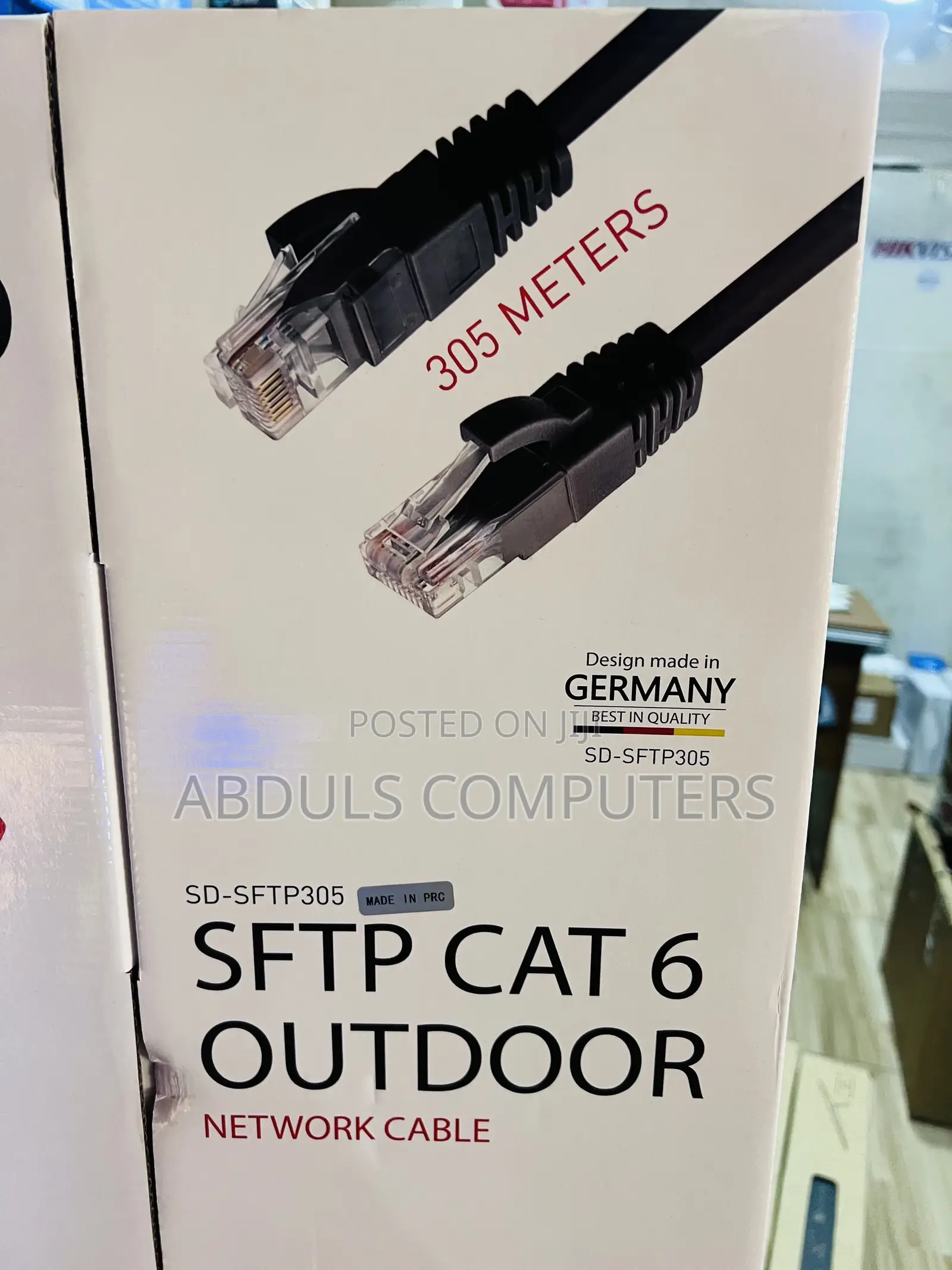 Solid SFTP Cat6 Outdoor
