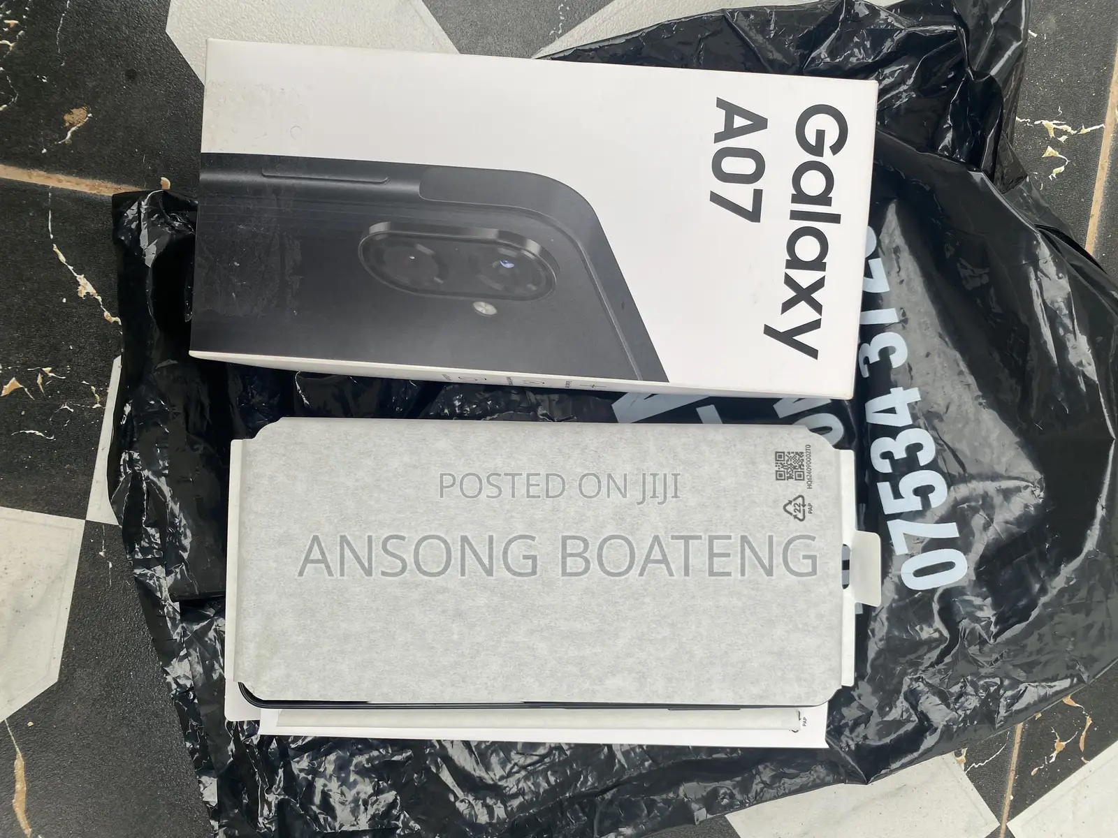 New Samsung Galaxy A07 128 GB Black
