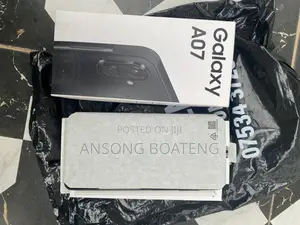 New Samsung Galaxy A07 128 GB Black