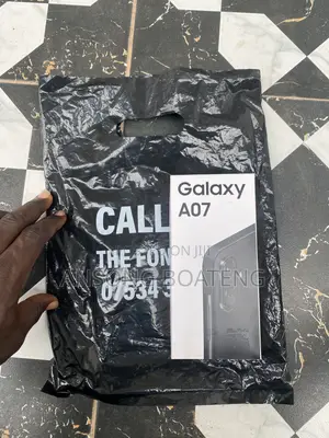 New Samsung Galaxy A07 128 GB Black