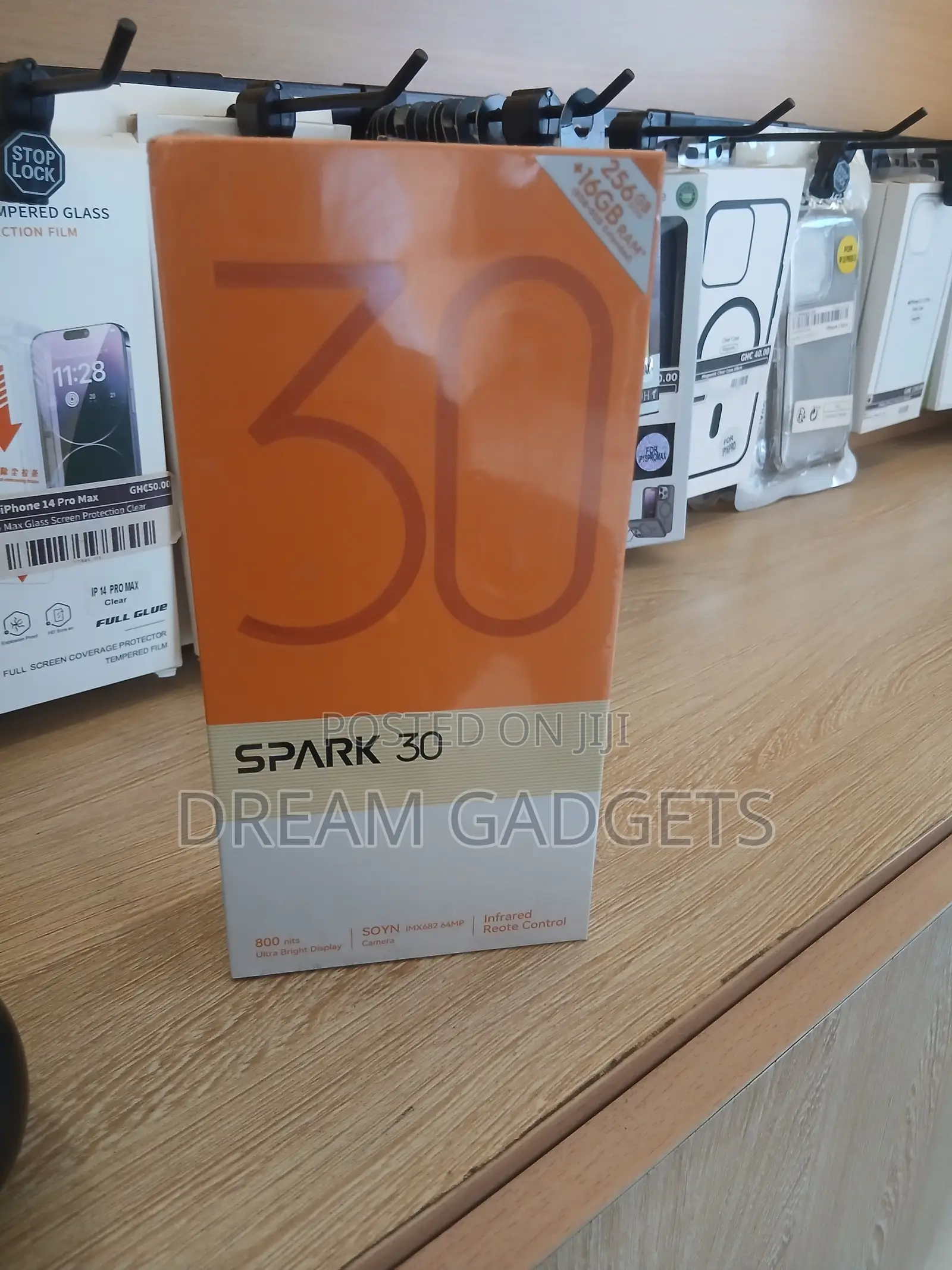 New Tecno Spark 30 256 GB Black