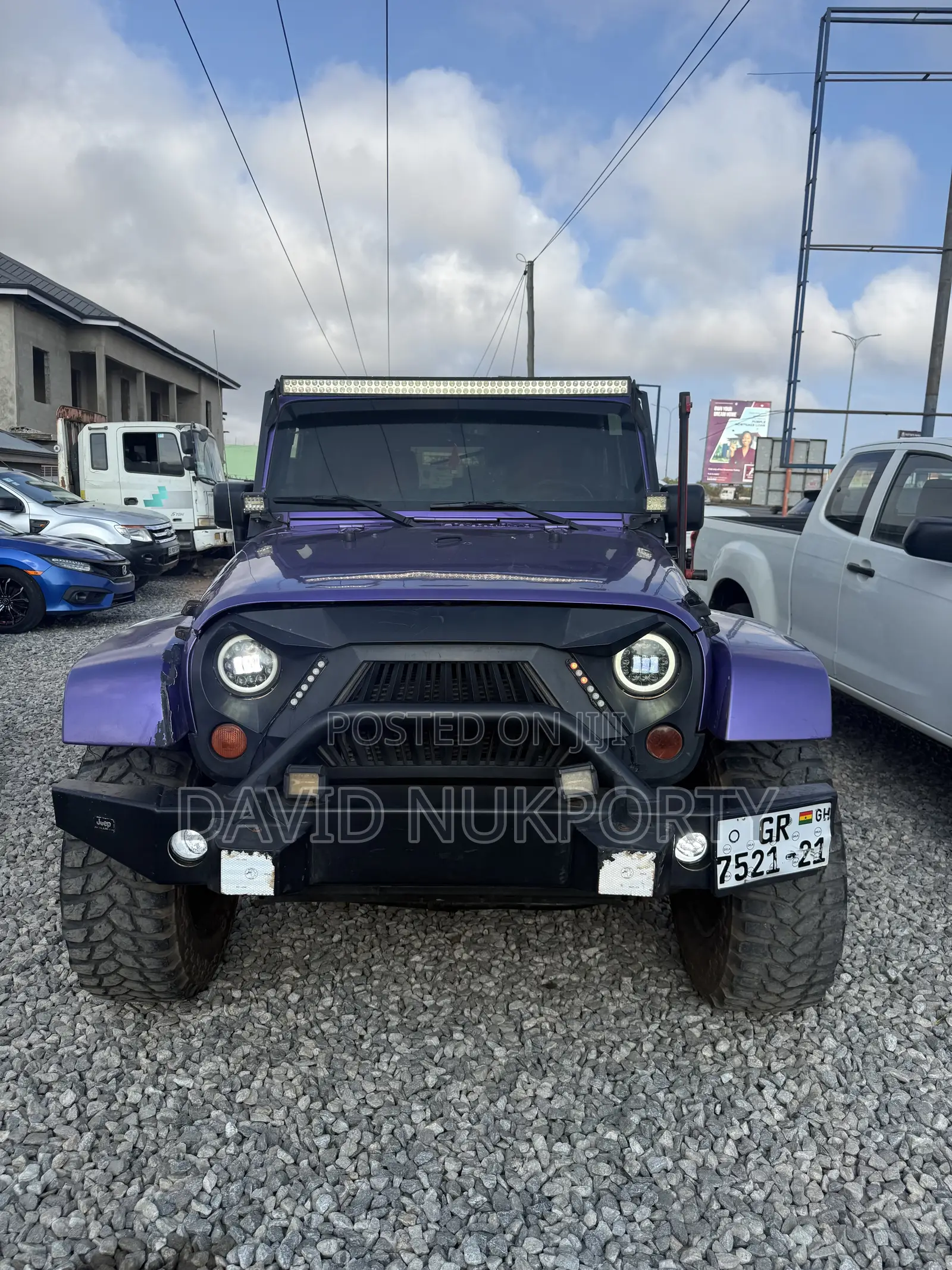 Jeep Wrangler 2014 Purple