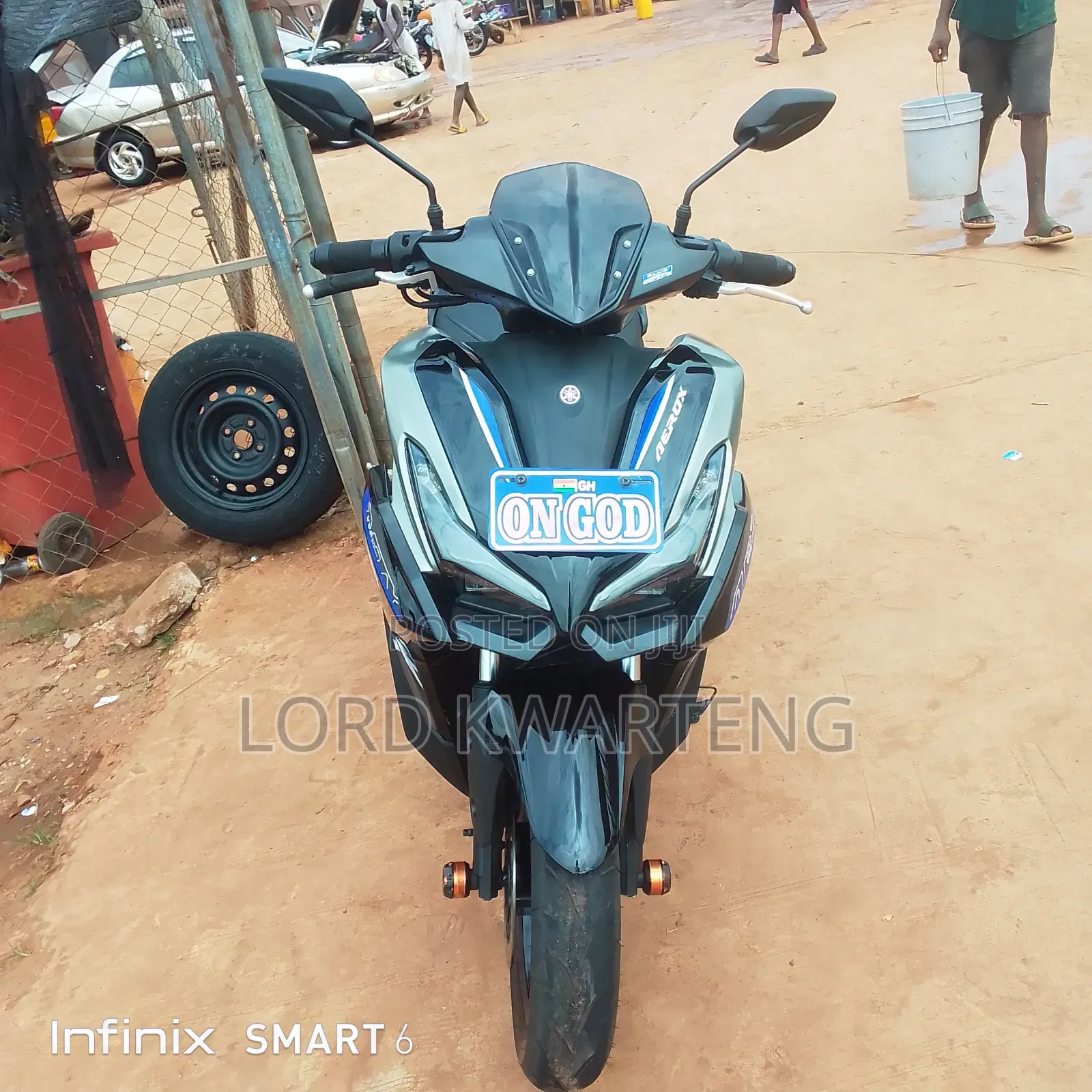 Yamaha Aerox 2025 Black