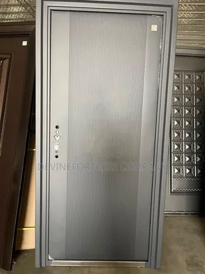 High Quality Gray Single Door  Strong for All Weather 