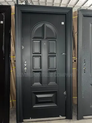 Quality Black Paladin Rough Door for All Weather Strong Elegant 
