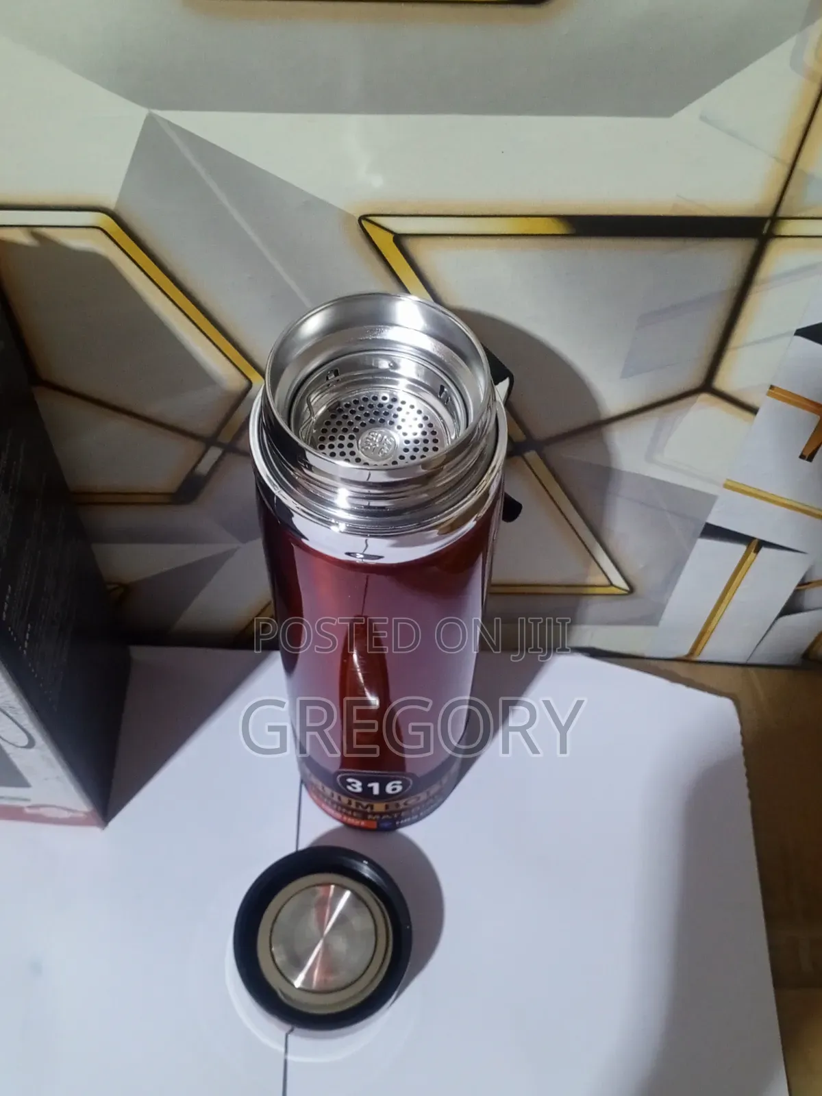 1L Stainless Steel Vacuum Flask – Hot Cold