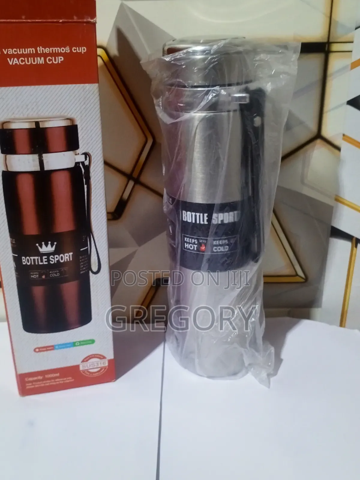 1L Stainless Steel Vacuum Flask – Hot Cold