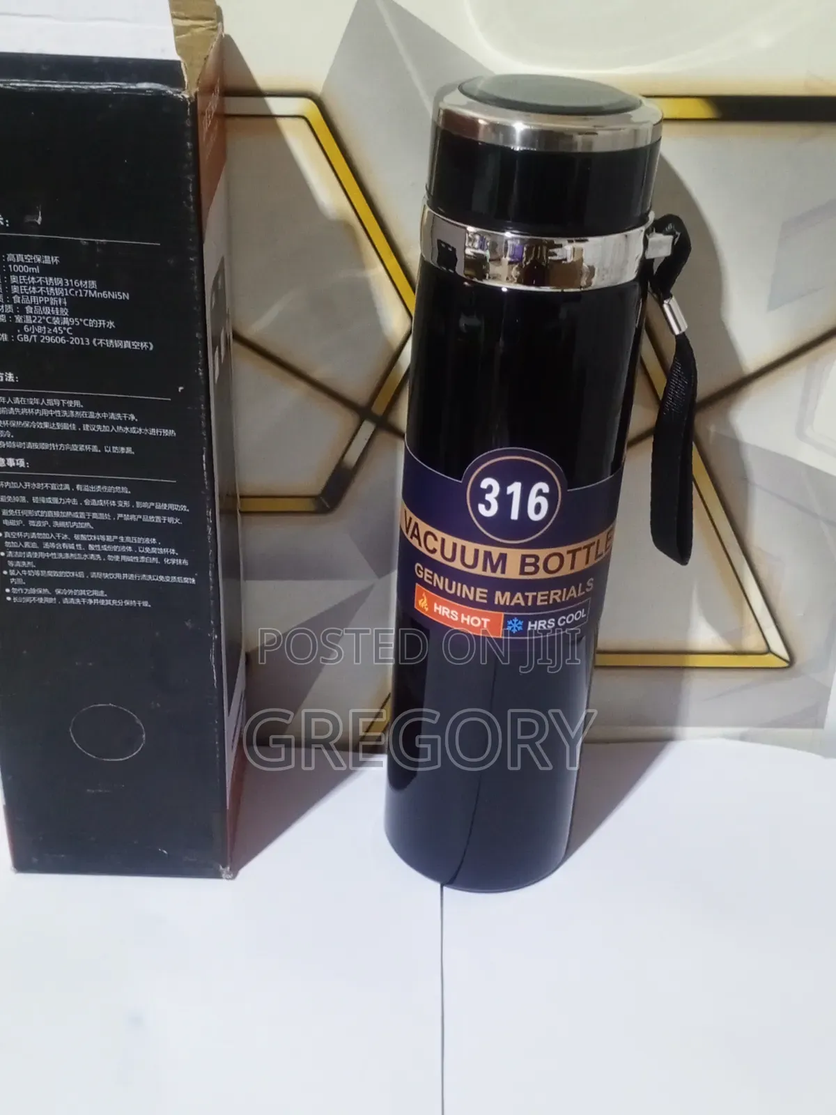 1L Stainless Steel Vacuum Flask – Hot Cold