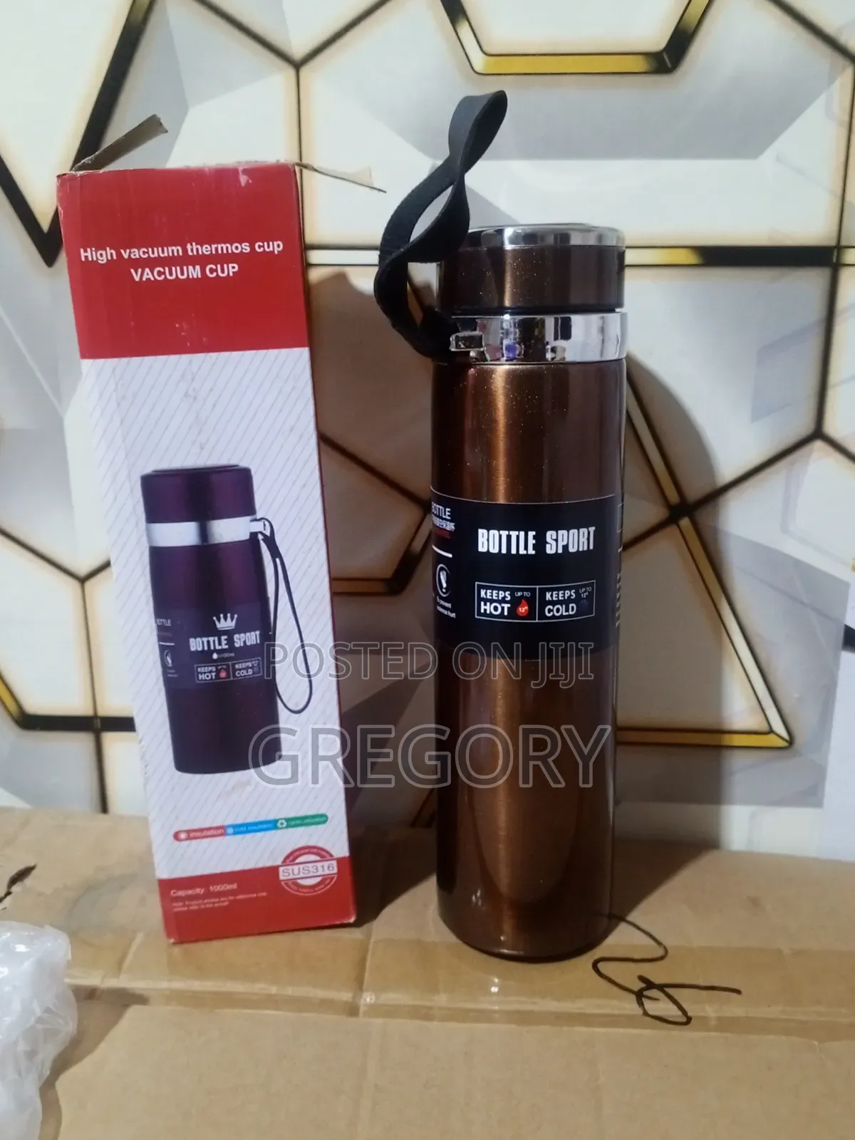 1L Stainless Steel Vacuum Flask – Hot Cold