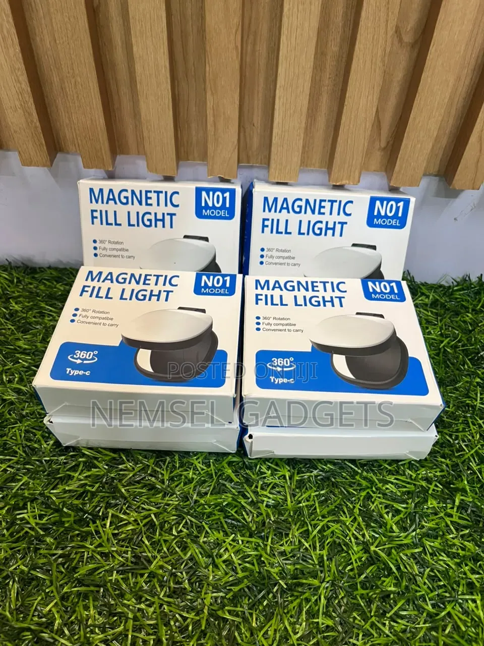 N01 Magnetic 360° Rotating Portable Phone Fill Light