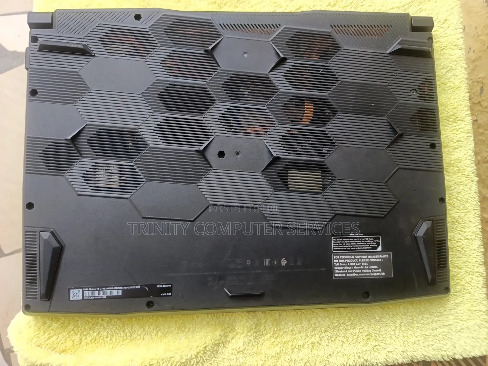 Laptop MSI 8GB AMD Ryzen 5 SSD 512GB