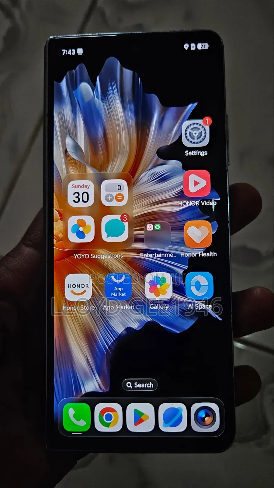 Honor Magic Vs 256 GB Blue